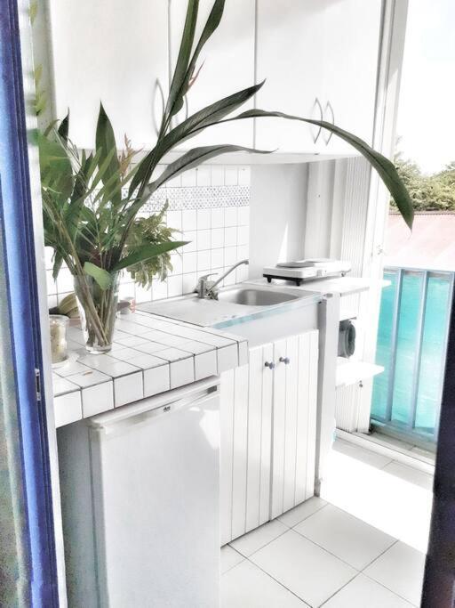 Superbe Studio, A 20 Metres De La Plage, Acces Direct Grande Plage Diamant 르 디아망 외부 사진